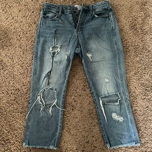 Women’s ripped jeans